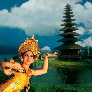 Beauty of Indonesia in picture chat bot